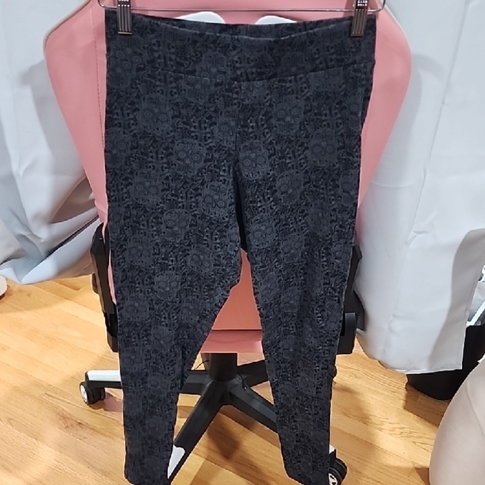 Torrid Black Textured Leggings
